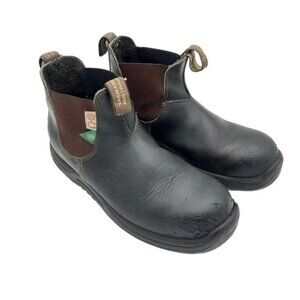 Blundstone 162-7 Black Ankle Safety Boots Women Size 10 (AU‎ 7)